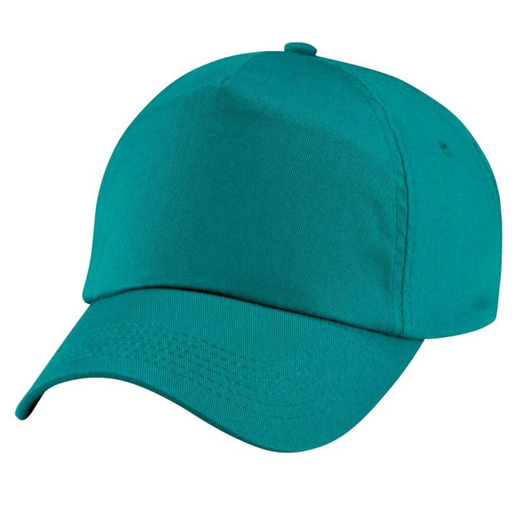 Beechfield Plain Boys /Girls Childrens /Kids Original 5 Panel Baseball Cap /Hat